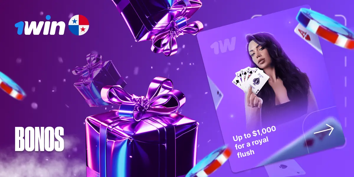 1win bonus Panama